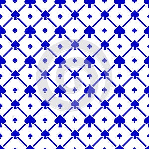 Spades Seamless Pattern