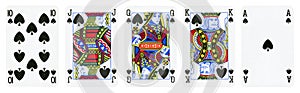 Spades Suit Playing Cards