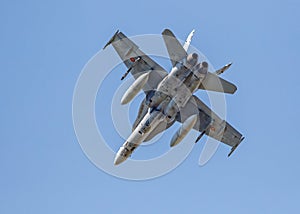 SpAF FA 18S Super Hornet tactical aircraft.