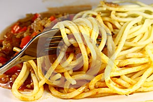 Spagetti meat sauce