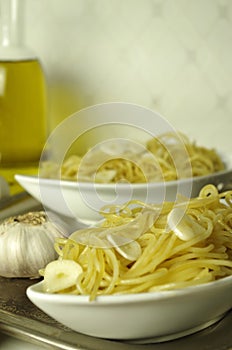 Spaghetti aglio e olio