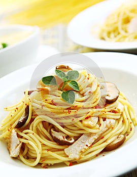 Spaghetti Aglio Olio photo