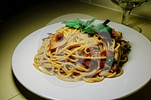 Spaghetti Aglio , Olio Peperoncino