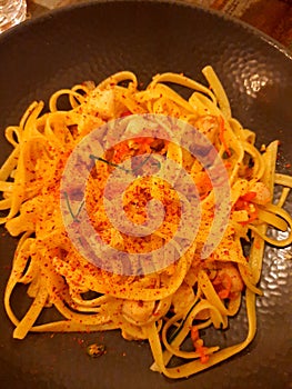 Spaghetti aglio olio from warung pasta