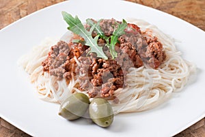 Spaghetti alla bolognese photo