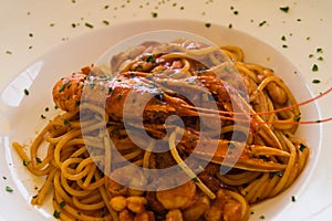 Spaghetti alla busara