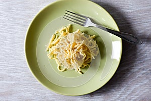 Spaghetti alla chitarra cacio e pepe