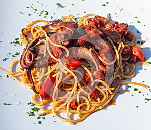 Spaghetti alla Luciana photo