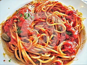 Spaghetti alla puttanesca