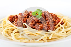 Spaghetti bolognese