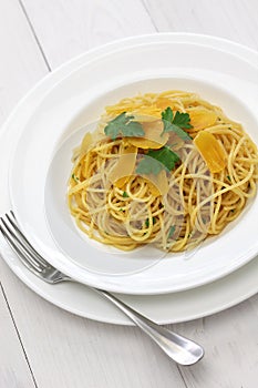 Spaghetti with bottarga