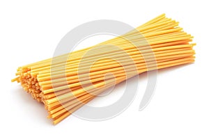 Spaghetti bucatini pasta