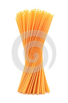 Spaghetti bucatini pasta