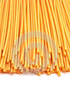 Spaghetti bucatini pasta