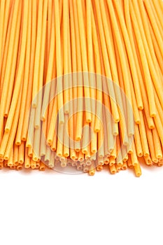 Spaghetti bucatini pasta