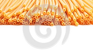 Spaghetti bucatini pasta