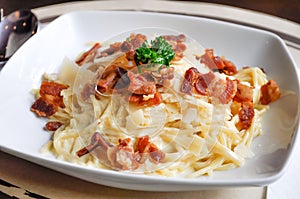 Spaghetti carbonara