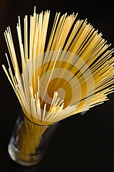 Spaghetti in the glass