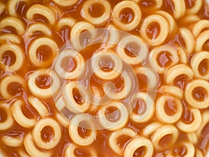Spaghetti Hoops in Tomato Sauce