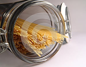 Spaghetti in in Jar