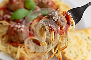 Spaghetti and Meatball Dinner