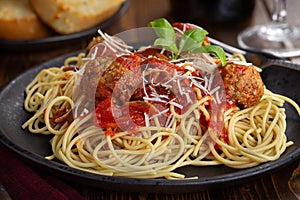 Spaghetti and Meatball Dinner