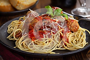 Spaghetti and Meatball Dinner photo