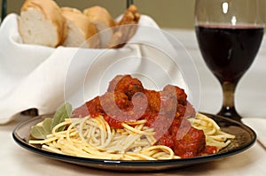 Spaghetti and Meatballs