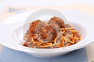 Spaghetti Meatballs