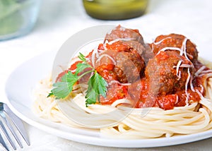 Spaghetti and Meatballs