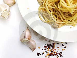 Spaghetti olio