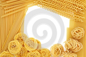 Spaghetti Pasta Border