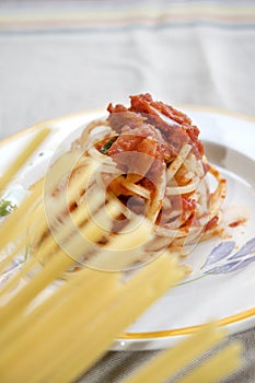 Spaghetti with pummarola