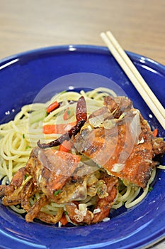 Spaghetti Soft Crab