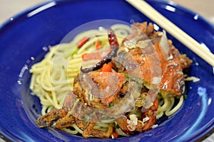 Spaghetti Soft Crab