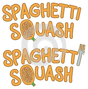 Spaghetti squash logo