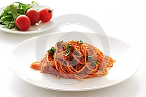 Spaghetti tomatosauce