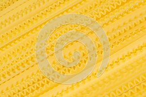 Spaghetti on white background