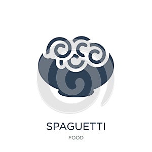 spaguetti icon in trendy design style. spaguetti icon isolated on white background. spaguetti vector icon simple and modern flat