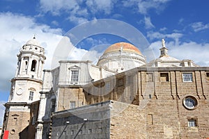 Spain, Cadiz, the New cathedral.