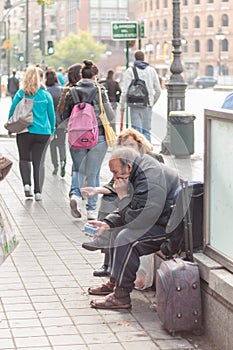 Spain crisis - Eviction victims