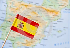 Spain flag photo