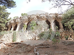 Spain: Gaudi\'s Park Güell in Barcelona