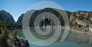 Spain landscape lake photo