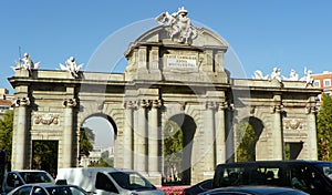 Spain, Madrid, Plaza de la Independencia, Puerta de Alcal photo