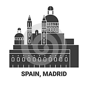 Spain, Madrid, Travels Landsmark travel landmark vector illustration photo