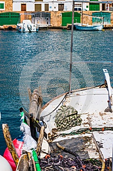 Spain Majorca old fishing village Portopetro