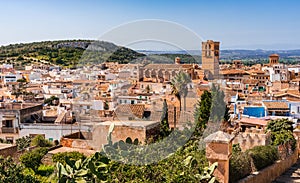 Spain Mallorca, aerial view of Felanitx