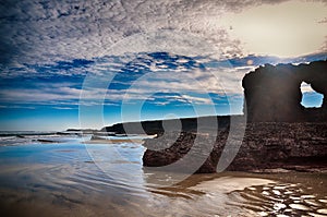 Spain, Playa de las catedrales photo