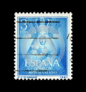 Spain on postage stamps